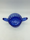 Hugo sugar bowl, blue