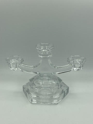 Art Deco kynttilänjalka, kirkas