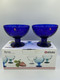 Verna dessert bowl 2-set, cobalt blue