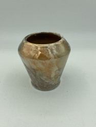 Old small splendor marble vase