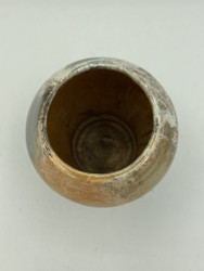 Old small splendor marble vase