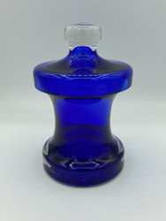 Kumela glasburk, blå