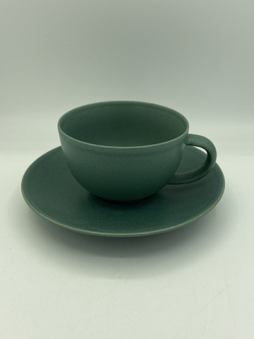 24h kopp och fat 26cl, grön