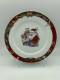 Disney Christmas Santa Claus bun plate