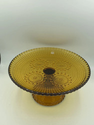 Grapponia serving plate, brown