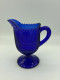 Nuutajärven lasi creamer, dark blue