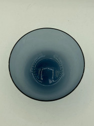 Sugar bowl I-306, dark blue