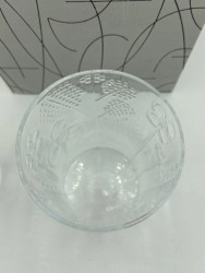 Flora dricksglas x4 36cl, klar