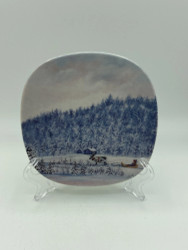 Wall plate Winter in Lapland