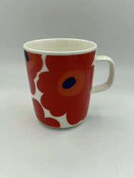 Marimekko muki Unikko 2,5dl, punainen