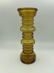 Carmen ljusstake / vas, amber