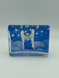 Glaskort I en ängels tankar 100mm