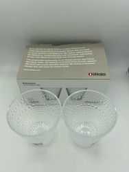 Kastehelmi tumblers x2 30cl, clear