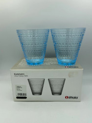 Kastehelmi tumbler x2 30cl, light blue