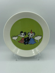 Mumintallrik 19cm 2-sidig, Tofslan och Vifslan