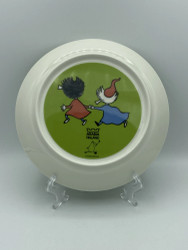 Mumintallrik 19cm 2-sidig, Tofslan och Vifslan