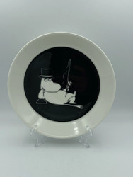 Mumin tallrik 19cm 2-sidig, muminpappa