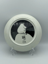 Mumin tallrik 19cm 2-sidig, muminpappa