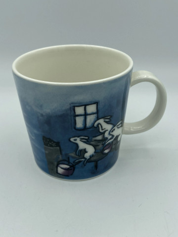 Bunny mug, dear sauna