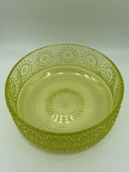 Grapponia tarjoilukulho, keltainen