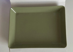 Teema platter 24x32cm, olivegreen
