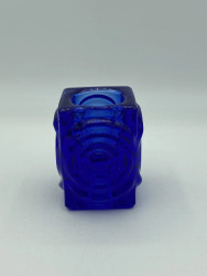 Rengas candle holder, blue