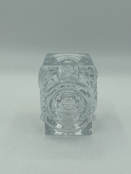 Rengas candle holder, clear