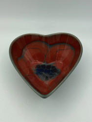 Pentik Studio heart bowl, red