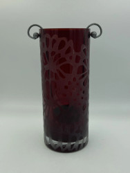 Pentik lantern, red