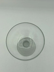 Briljant cocktail glas, klar