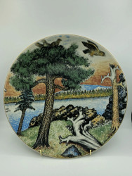 Iso Alariesto 30cm Arabia Art seinätaulu 1985