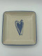 Pentik Sydän plate, blue