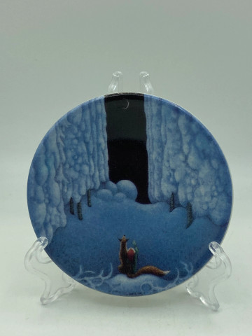 Moonlight wall plate