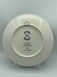 Wall plate Christmas 1991