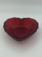 Pentik heart bowl, red