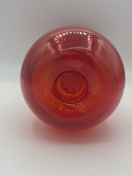 Carmen vase / candle holder, red