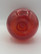 Carmen vase / candle holder, red