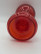 Carmen vase / candle holder, red
