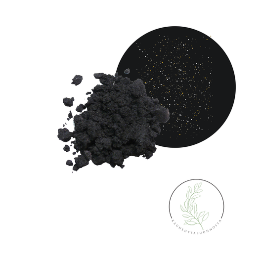 Mineraaliluomiväri, Black 1,5 g 
