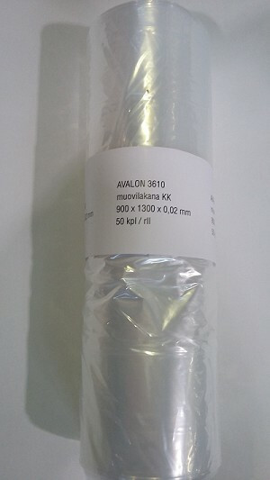 Muovilakana 900x1300mm 50kpl/rulla