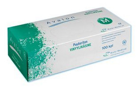 Vinyylikäsine, puuteriton L