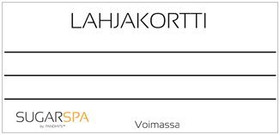 SugarSpa Lahjakortti naisille