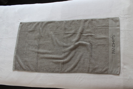 Pyyhe harmaa 50x100cm