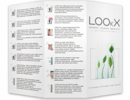 LOOkX tuote-esite
