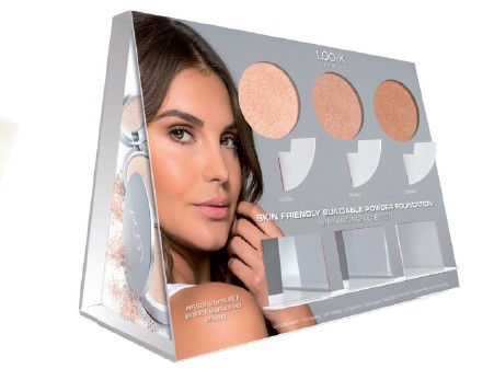 LOOkX Mineraalipuuterien myyntiteline