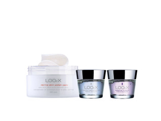 LOOkX pieni tuotepaketti masknen hoitoon.