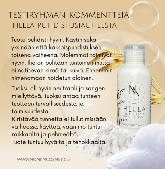 HELLÄ foaming cleansing powder