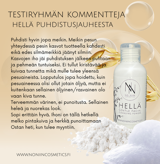 HELLÄ foaming cleansing powder