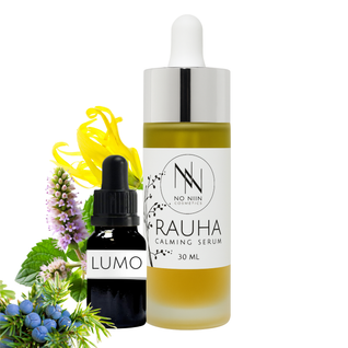 RAUHA x LUMO – Rauhoittava hoito ja lämmin tuoksu