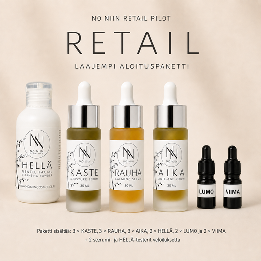 No Niin Retail Pilot RETAIL – laajempi aloituspaketti